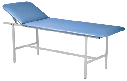 MEDISTAR 700 lehátko, výška 700 mm, polohovatelná opěrka hlavy, koženka modrá